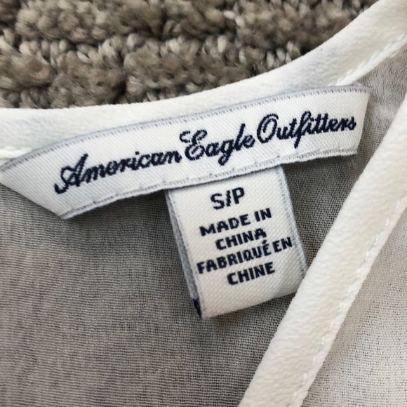 American Eagle White Star Studded Tank - Picture 5 of 7